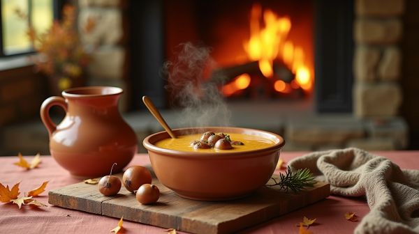 Recette cousina ardéchoise : réalisez une délicieuse soupe de châtaignes
